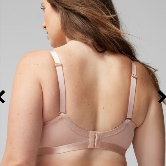 NWT SOMA Chico’s Lift Unlined Perfect Coverage Support Bra tan nude Hush 36B - Picture 4 of 16
